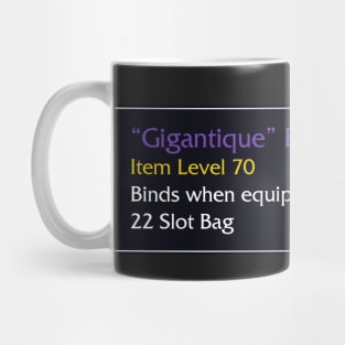 "Gigantique" Bag Mug